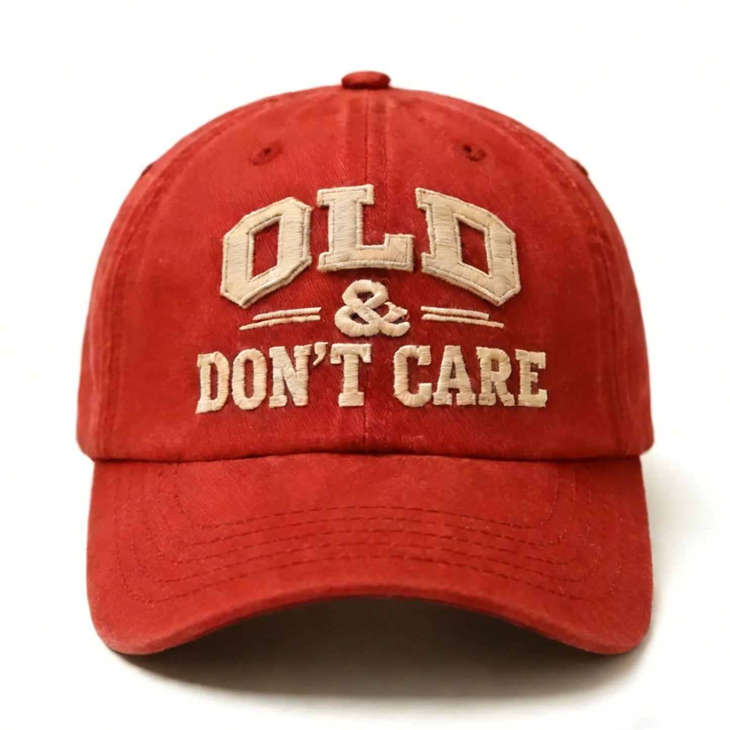 🖤2026 Best Seller · 40% OFF🖤Vintage Distressed “OLD & DON’T CARE” Cap