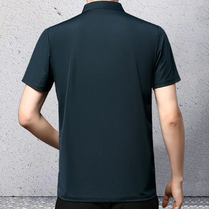 🔥Men’s Casual Lapel Breathable Wrinkle-free T-shirt