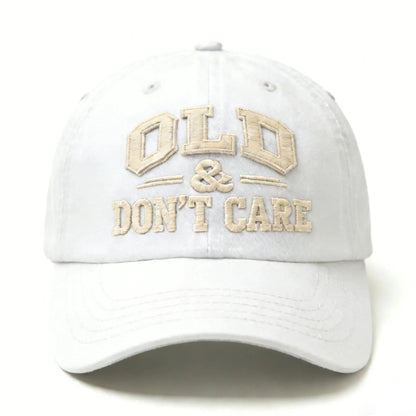 🖤2026 Best Seller · 40% OFF🖤Vintage Distressed “OLD & DON’T CARE” Cap