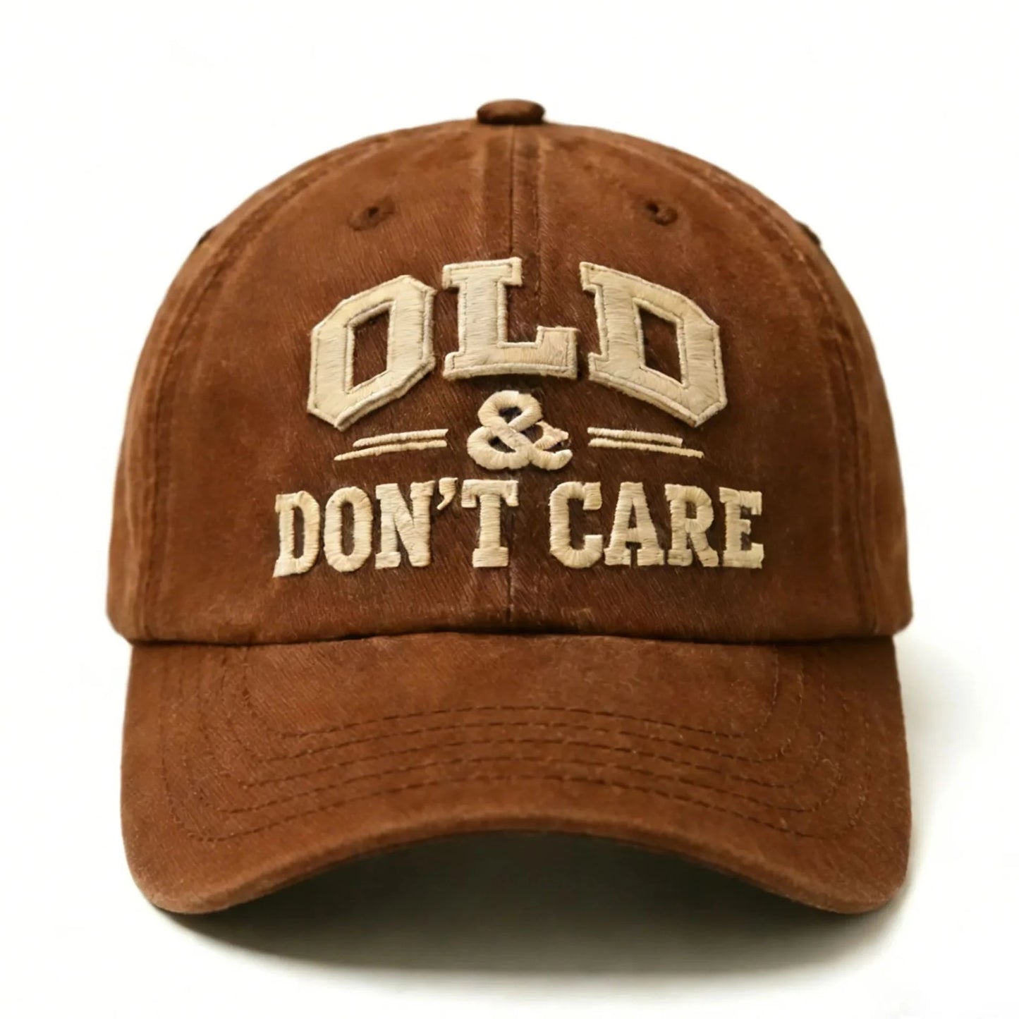 🖤2026 Best Seller · 40% OFF🖤Vintage Distressed “OLD & DON’T CARE” Cap