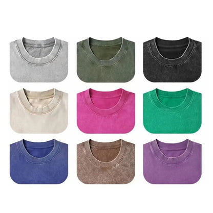 🔥Limited-Time Offer!🔥Vintage Heavyweight 100% Cotton T-Shirts