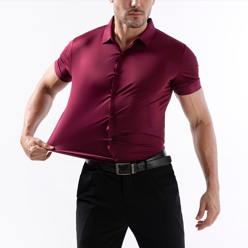 Men's Short Sleeve 4-Way Stretch Shirt