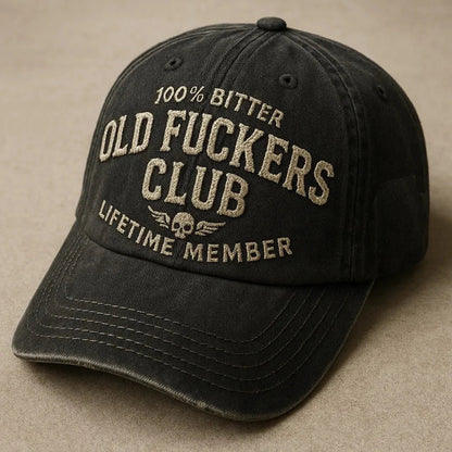 🖤2026 Best Seller · 40% OFF🖤Vintage Distressed “OLD & DON’T CARE” Cap