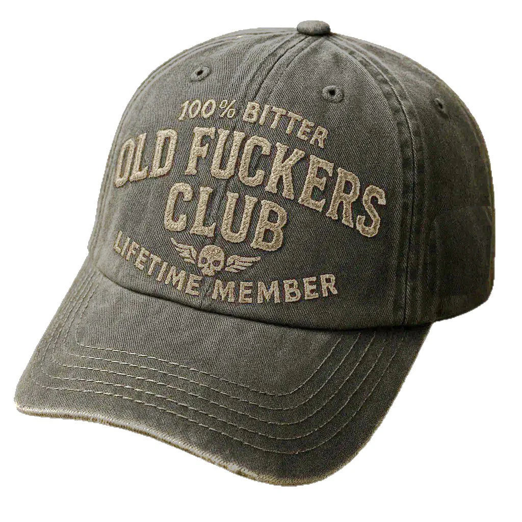 🖤2026 Best Seller · 40% OFF🖤Vintage Distressed “OLD & DON’T CARE” Cap