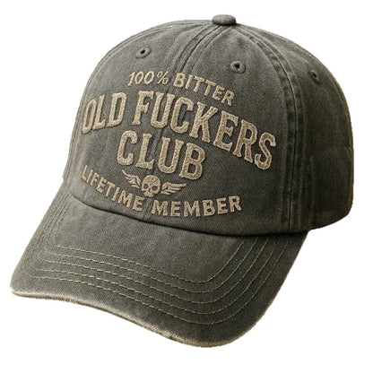 🖤2026 Best Seller · 40% OFF🖤Vintage Distressed “OLD & DON’T CARE” Cap