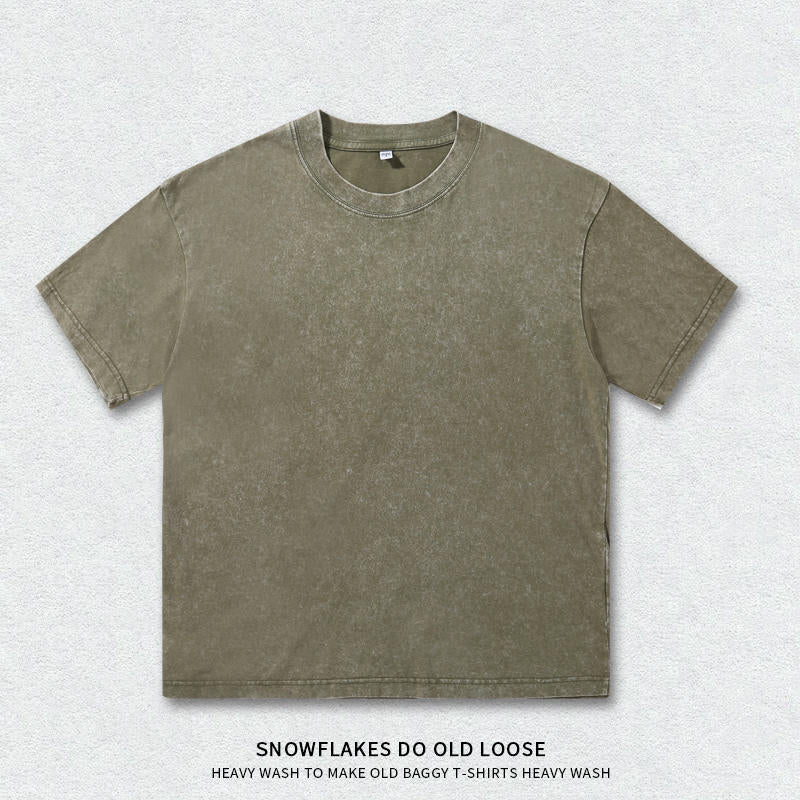 🔥Limited-Time Offer!🔥Vintage Heavyweight 100% Cotton T-Shirts