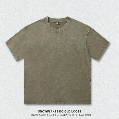 🔥Limited-Time Offer!🔥Vintage Heavyweight 100% Cotton T-Shirts