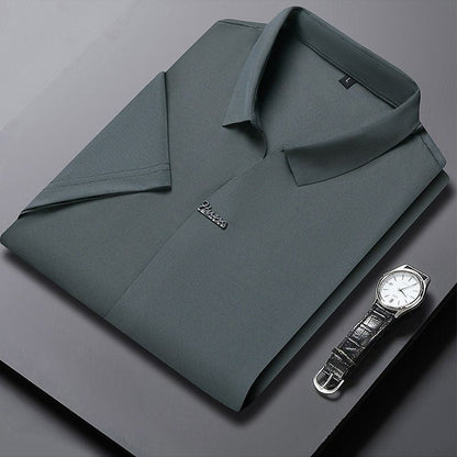 🔥Men’s Casual Lapel Breathable Wrinkle-free T-shirt