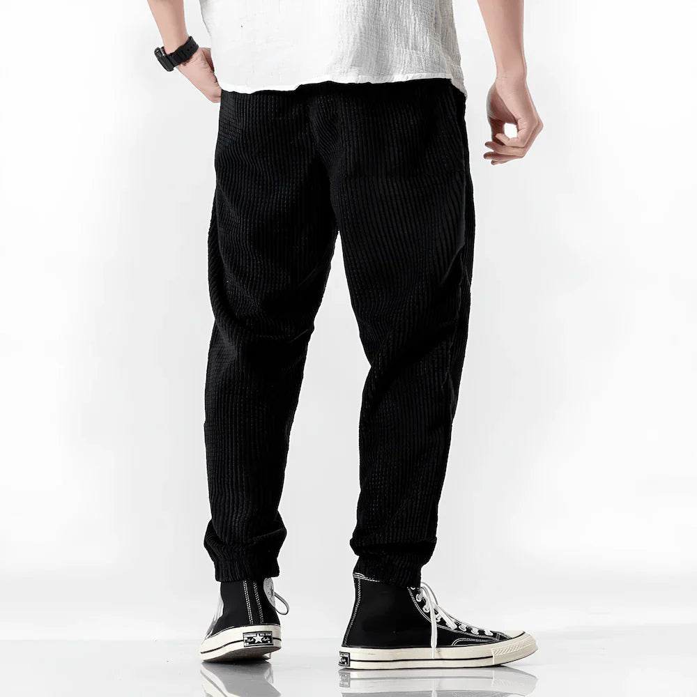 Pantalons en velours modernes