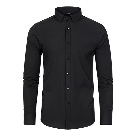 Dress Shirts 16-Way Stretch Slim Fit Long Sleeve Button Down Shirts Wrinkle Free Traveler Shirts