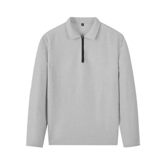 Men’s Waffle Knit Sweatshirt & Straight-Leg Pants Set – Cozy, Breathable & Effortlessly Stylish 👕👖